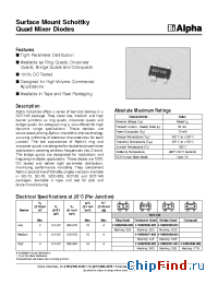 Datasheet SMS3926-022 manufacturer Alpha