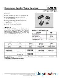 Datasheet SMV1213-074 manufacturer Alpha
