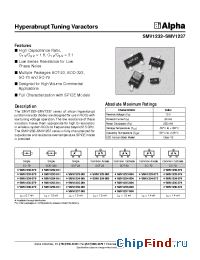 Datasheet SMV1232-079 manufacturer Alpha