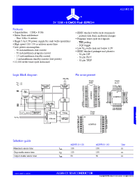 Datasheet AS29F010-120 manufacturer Alliance