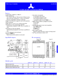 Datasheet AS29F200T-55SC manufacturer Alliance