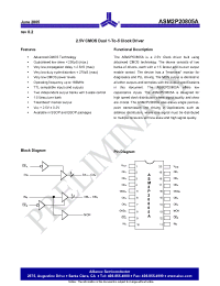 Datasheet ASM2P20805A-20-DR manufacturer Alliance