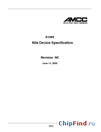 Datasheet NILE manufacturer AMCC
