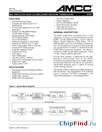 Datasheet S3054 manufacturer AMCC
