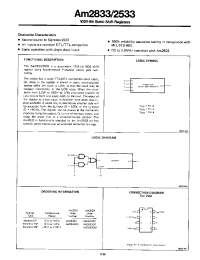 Datasheet AM2533DC manufacturer AMD