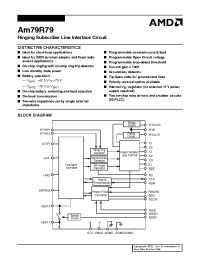 Datasheet AM79R79-2JC manufacturer AMD