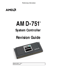 Datasheet AMD-751 manufacturer AMD