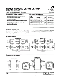 Datasheet C67401A manufacturer AMD