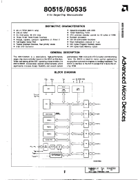 Datasheet N80535 manufacturer AMD