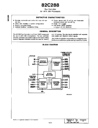Datasheet P82C288-8 manufacturer AMD