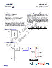 Datasheet FS6183-03 manufacturer AMI