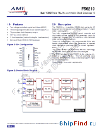 Datasheet FS6219 manufacturer AMI