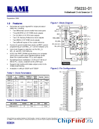 Datasheet FS6233-01 manufacturer AMI