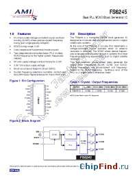 Datasheet FS6245 manufacturer AMI