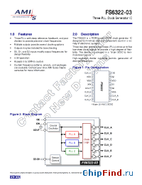 Datasheet FS6322-03 manufacturer AMI