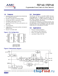 Datasheet FS7145 manufacturer AMI
