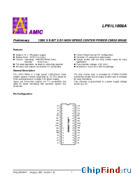 Datasheet LP61L1008AS-12 manufacturer AMICC