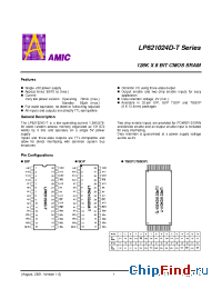 Datasheet LP621024DV-55LLT manufacturer AMICC