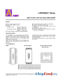 Datasheet LP62S2048V-10LT manufacturer AMICC