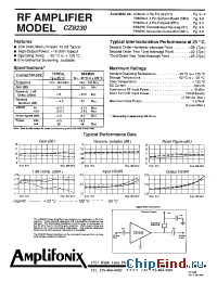 Datasheet BX8230 manufacturer Amplifonix