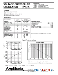 Datasheet BXO9314 manufacturer Amplifonix