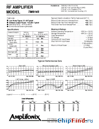 Datasheet TM6145 manufacturer Amplifonix