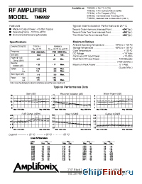 Datasheet TM9302 manufacturer Amplifonix