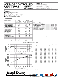 Datasheet TOM9211 manufacturer Amplifonix