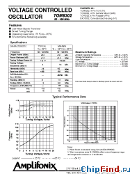 Datasheet TOM9302 manufacturer Amplifonix