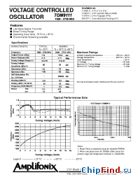 Datasheet TON9111 manufacturer Amplifonix