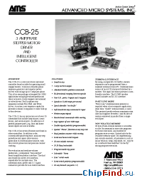 Datasheet CCB-25 manufacturer Advanced Micro Systems