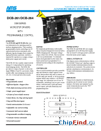 Datasheet DCB-261/DCB-264 manufacturer Advanced Micro Systems