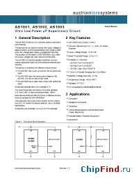 Datasheet AS1901 manufacturer AMSCO