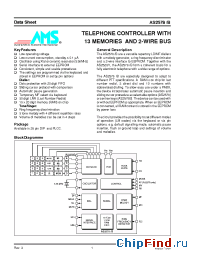 Datasheet AS2578 manufacturer AMSCO