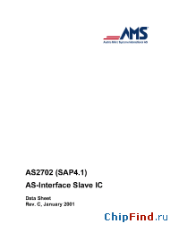 Datasheet AS2702-16T manufacturer AMSCO