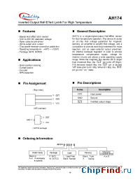 Datasheet AH174-P-B manufacturer Anachip