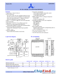 Datasheet AS29LV800B-70RSC manufacturer Anadigics