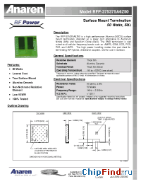 Datasheet RFP-375375A6Z50 manufacturer Anaren