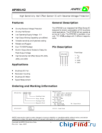 Datasheet APX9142ATEE-PB manufacturer Anpec