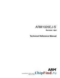 Datasheet ARM1026EJ-S manufacturer ARM
