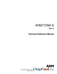 Datasheet ARM7TDMI-S manufacturer ARM