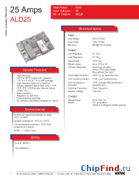 Datasheet ALD25M48N-6 manufacturer Astec