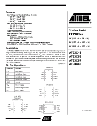 Datasheet 24LC08 manufacturer ATMEL