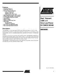 Datasheet 5962-8959818QZC manufacturer ATMEL