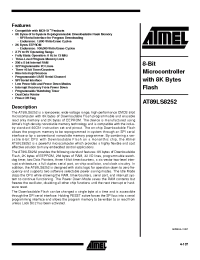 Datasheet 89LS8252 manufacturer ATMEL