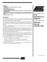 Datasheet AIC manufacturer ATMEL