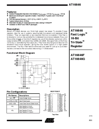 Datasheet AT16646F-25YC manufacturer ATMEL