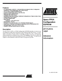 Datasheet AT17LV010-10DP-E manufacturer ATMEL