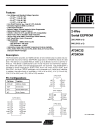 Datasheet AT24C32-10TI-1.8 manufacturer ATMEL