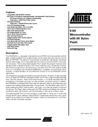Datasheet AT89S8252-24JI manufacturer ATMEL